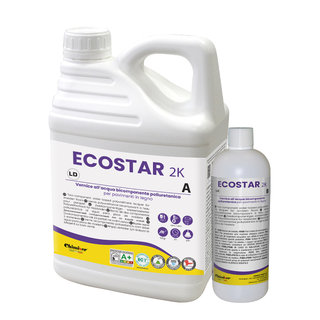 Chimiver Ecostar 2K vodni lak za parket Hotenjka